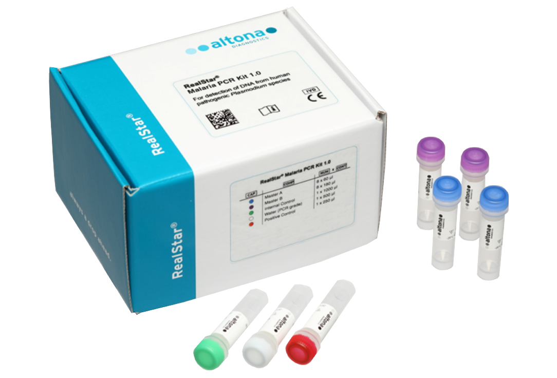 Altona RealStar® Malaria PCR Kit CE y Malaria Screen&Type PCR kit CE