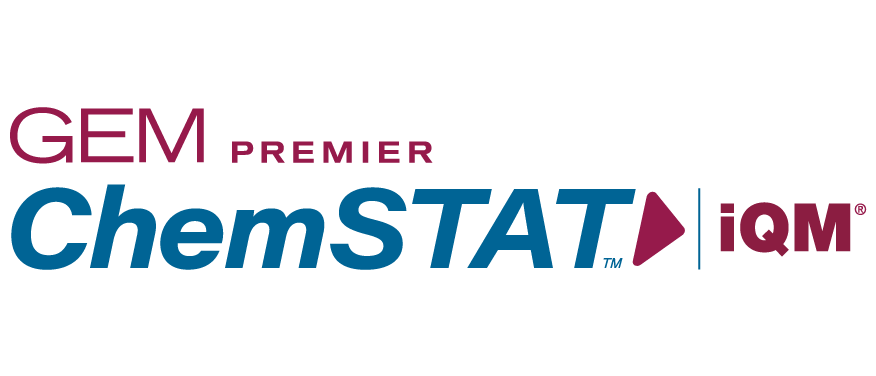 GEM Premier ChemSTAT with iQM logo