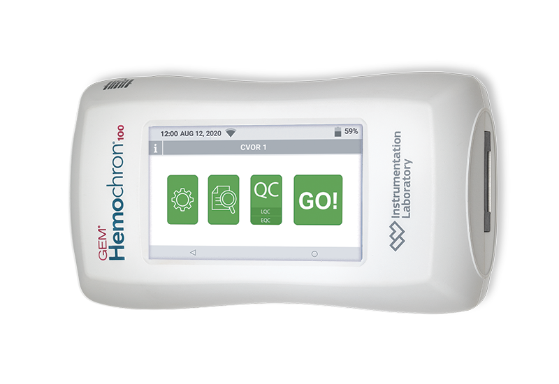 GEM Hemochron 100 Whole Blood Hemostasis Testing System