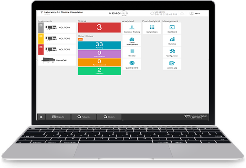 2016 - HemoHub Intelligent Data Manager